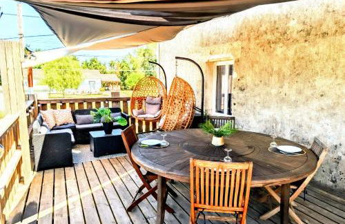 L'échappée Huroise, piscine et spa privatifs - Foto 11