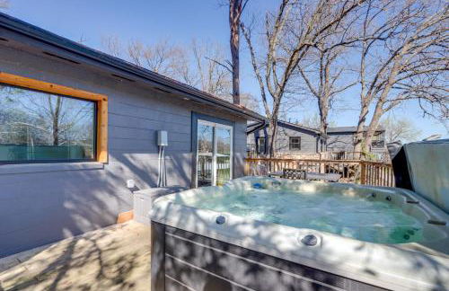 Deck and Boat Dock Lakefront Cabin in Eucha! - Photo 16