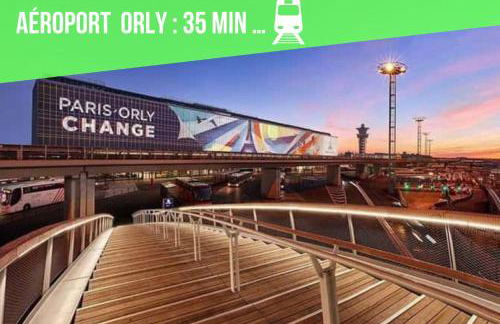 Le Parisii I Proche RER C & METRO 7 I 2-3 peoples - Foto 22