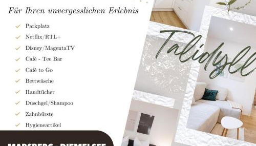 Talidyll am Diemelsee an der Talsperre - 4 Betten 1 Schlafsofa bis zu 5 Gästen - nähe Willingen - Skigebiet - Marsberg - Brilon - Privater Eingang - Auch für Monteure geeignet - Foto 2