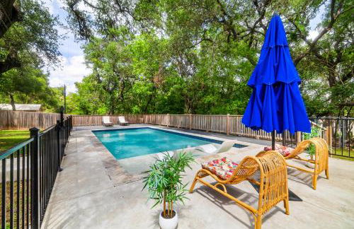 San Marcos 5BR Retreat with Pool Near TXST - Foto 37
