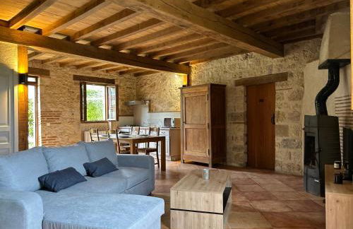 Maison en pierre cosy avec piscine privé - Foto 8