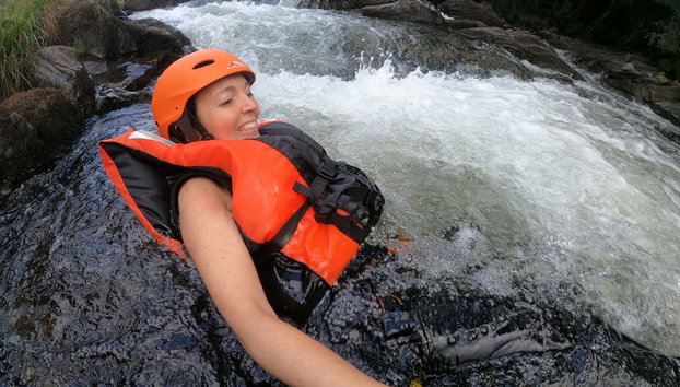 Barranquismo en el río Paiva - Foto 2, Disfrutando de la actividad de barranquismo