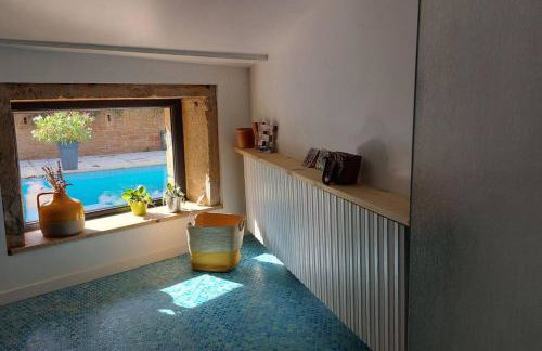 Chambre avec cuisine, vue et piscine privée au cœur du Beaujolais - Foto 5