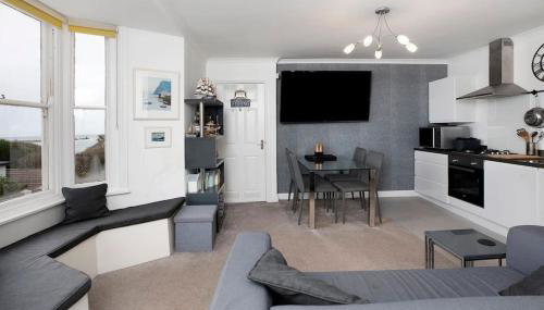 Beach Front Flat Shaldon with Parking - Foto 4