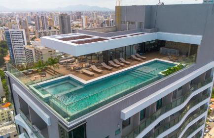 Studio de alto padrão vista mar no Terraço, Piscina, Garagem e Restaurante - Foto 61