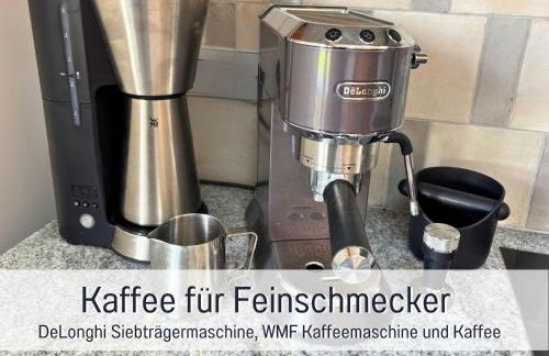 Landloft Linum - Ausgebaute Scheune mit Aussicht, Naturpool, Kamin, Sauna, Luxusausbau, handverlesene MidCentury Möbel & Kunst - Photo 18