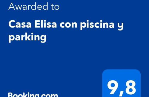 Casa Elisa con piscina y parking - Foto 8