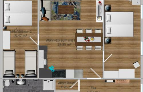 StayZen Holz & Hirsch Deluxe Hideaway zentral mit Parkplatz - Foto 44