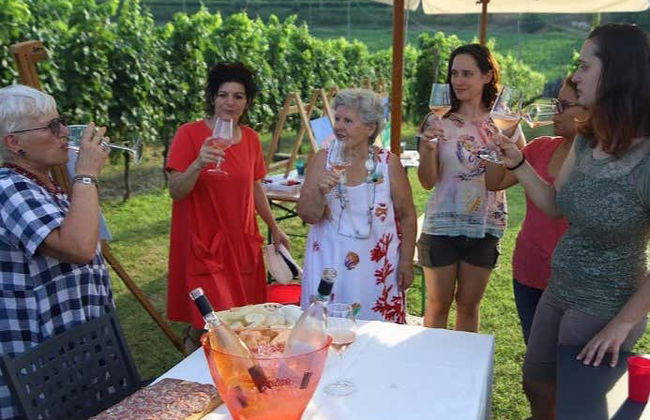 Laboratorio di pittura tra i vigneti + Degustazione di vino - Foto 6