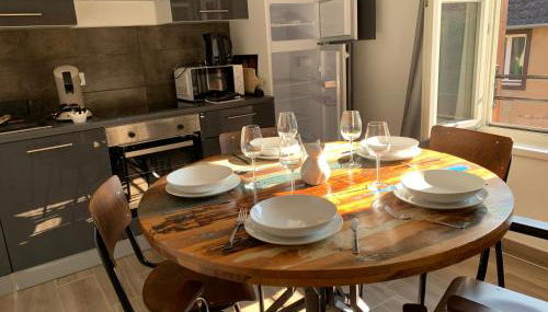 Gite Les Vendanges à Beblenheim Parking privé - Foto 2, stove, dishwasher, toaster