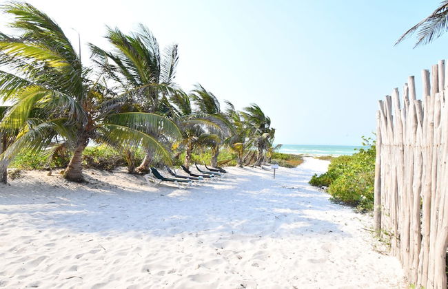 Arena y Mar Beachfront House, El Cuyo by The Spot Rentals - Foto 44