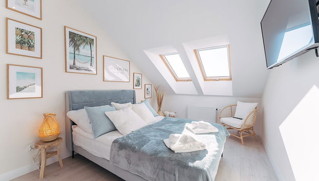 Modern 2-room Apartment in the new Apartment Complex, Grzybowo - Foto 5, Habitación