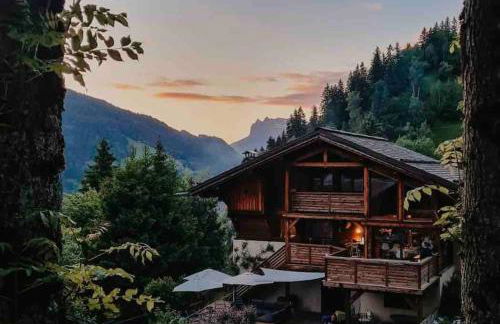 Superbe CHALET (14 personnes) & SAUNA au pied du Mont Blanc - Photo 5