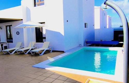 Playa Blanca Lanzarote Villa Clocló - Private heated pool, Wifi, private parking - Foto 46