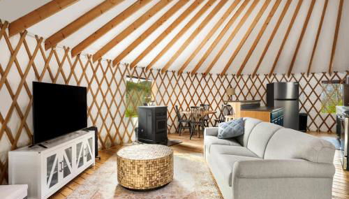 Yurt w hot tub & fire pit - Foto 2