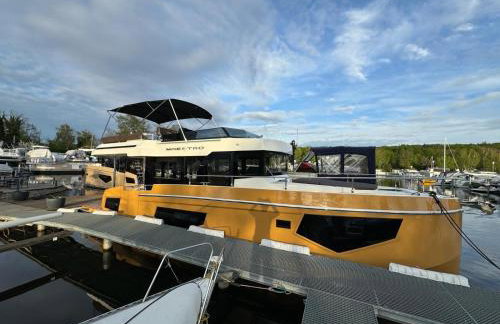 Yacht als Wohnung zu vermieten Hausboot direkt Tempelhofer Hafen - Foto 5