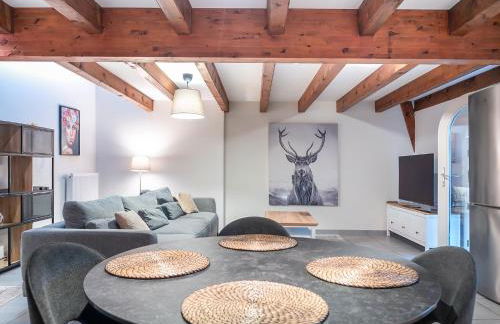 Résidence de 80 m2 avec balcon & cour alsacienne - début Route des Vins - Foto 1