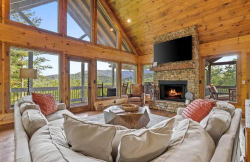 Surreal Views Outdoor Fireplace Pool Table Hot Tub - Foto 3