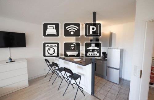 have-a-nice-Stay - Seth - Monteursunterkunft - Einzelbetten - gute Anbindung - Bettwäsche - Foto 1
