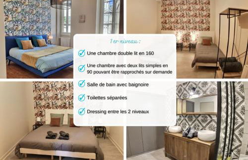 Myzenplace - Duplex 100m2 - Fibre - Cosy et atypique - Centre piéton - Foto 25