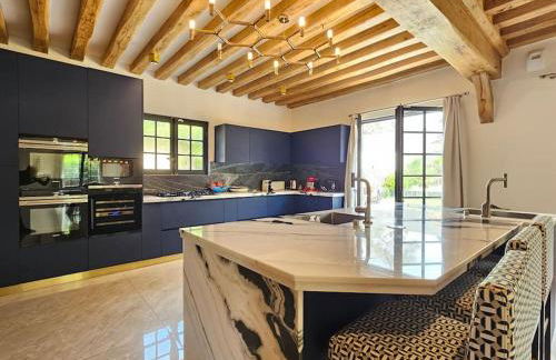 Villa d'exception, 5 chambres, 20m plage, spa. - Foto 4