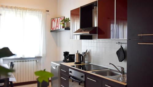 CA' GIALLA 5 - sul Lago di Lugano, Dog friendly, Balcone & Parcheggio - - Foto 3, stove, dishwasher, pet friendly