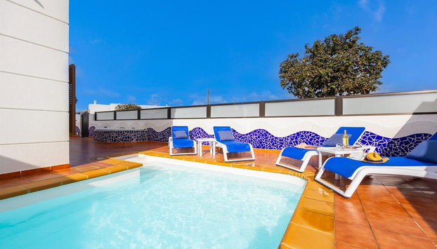 Villa Dulce in Tias With 4 Bedrooms and 2 Bathrooms - Foto 2, Habitación