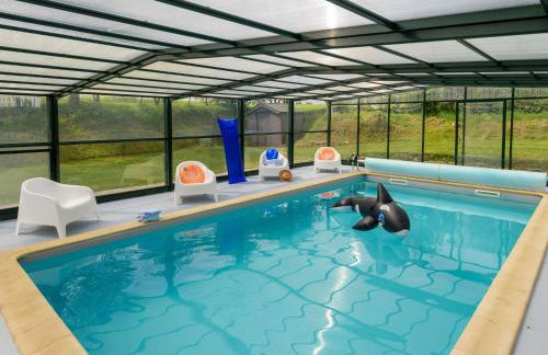 Holiday Home Großes Haus mit überdachtem und beheiztem Swimmingpool by Interhome - Foto 43