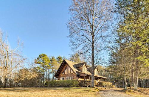 10 Mi to Lake Lure Mtn-View Cabin with Deck and Loft! - Foto 25