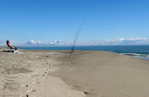 T2 Mezzanine Saint-Cyprien: Proche Plage, Parking Sécurisé, Équipé, Animaux Acceptés - FR-1-793-6 - Photo 19