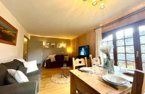 Rez de Jardin, Les Gets, Rénové et Calme - Foto 15