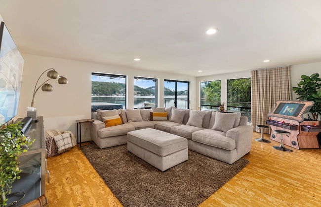 Lakefront Luxury Stunning Views Dock Hot Tub - Foto 68