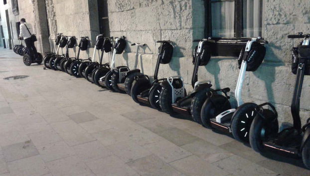 I segway del nostro tour