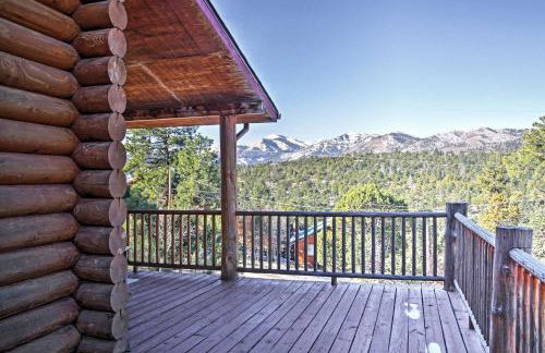 Lacys Log Cabin Alto Home with Mountain Views! - Foto 1