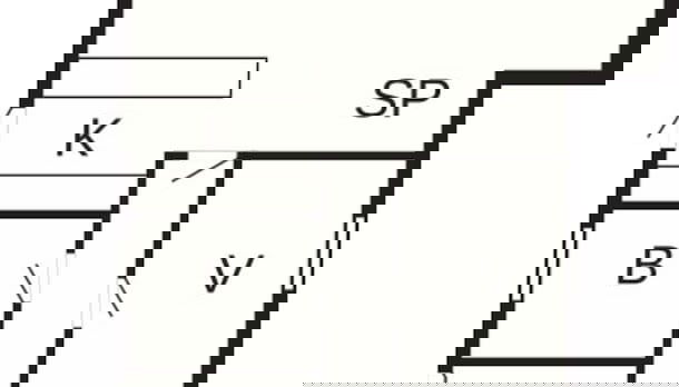 6 Person Holiday Home in Strandby-by Traum - Foto 3, Grundriss