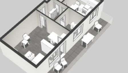 Ruhige Wohnung in Wandsbek 12 min UBahn zum HBF - Foto 3