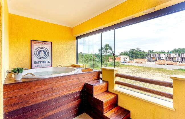 Jacuzzi Privativa com AC em Maresias - Foto 18