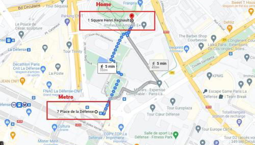 1 bedroom & salon, La Defense, Metro, parking - Foto 5