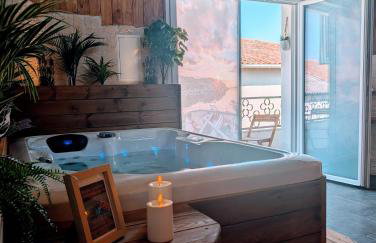 Les Spas de la mer, Appart&Spa Canopée, 100m de la plage, Love Room - Foto 56