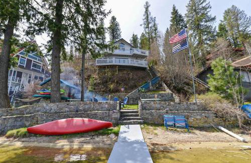 Huvila Haven Lake Front Home with Dock and Hot Tub - Foto 37