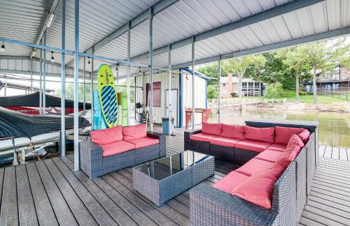 Lakefront Home with Private Dock in Grove - Foto 34