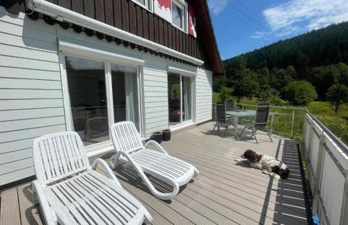 Ferienhaus Hirschle | Sauna | Hunde | Zaun - Foto 12