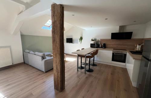 LE CONFORTABLE Sarrebourg Wifi Parking 4 personnes Proche Gare - Foto 10