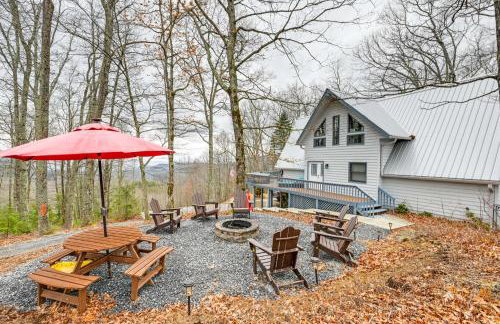 Family-Friendly Perks! Secluded Tuckasegee Haven - Foto 38