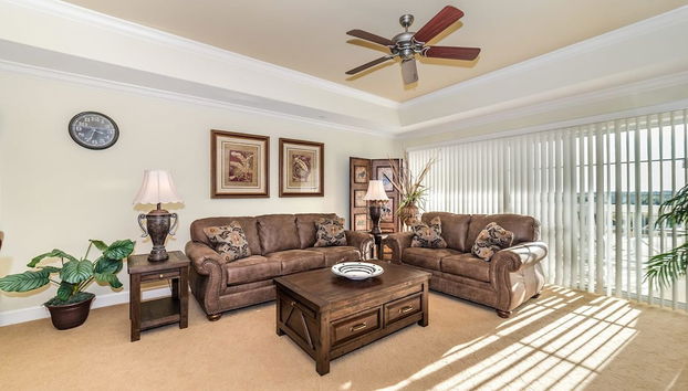 Sala de estar do lobby