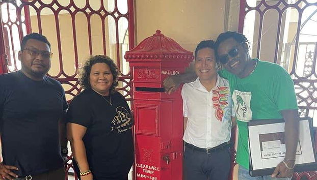 Durante il tour a Georgetown