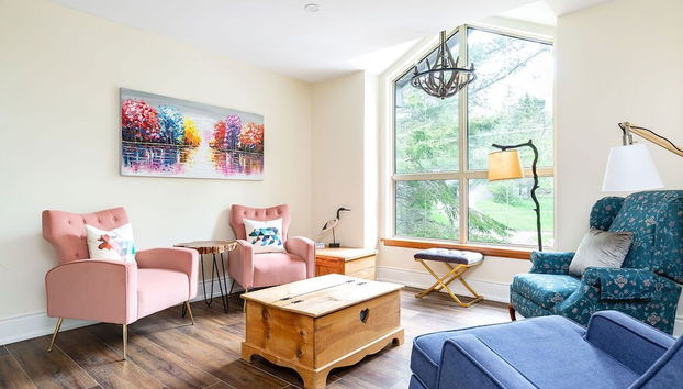 Zona de estar del vestíbulo