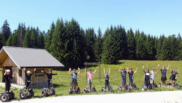 ¡Preparados para el tour en segway!
