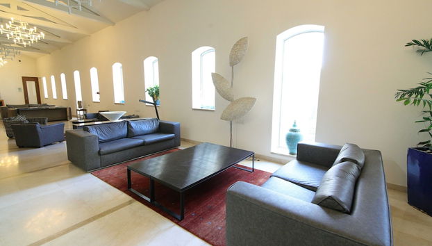 Zona de estar del vestíbulo